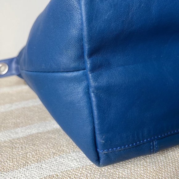 Longchamp Blue Crossbody Bag - Picture 8 of 14